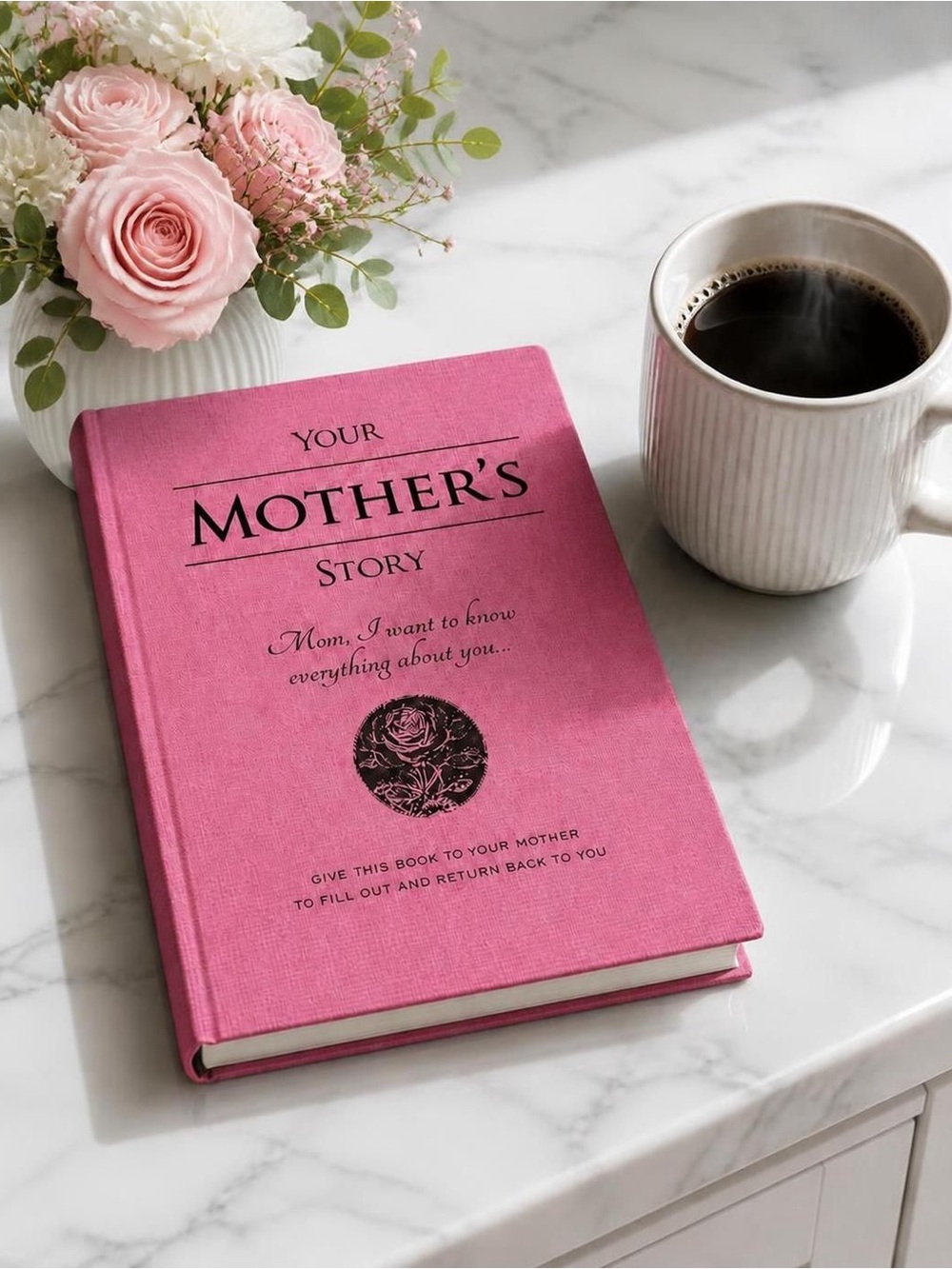 Your Mother's Story Memory Journal - Pink